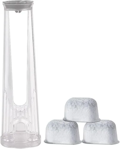 Vista 7 de El kit de inicio de piezas de repuesto incluye soporte de filtro de depósito lateral y 3 cartuchos de filtro de agua, compatible con cafetera Keurig