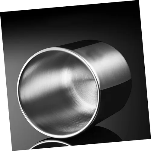 Vista 2 de Tanque de almacenamiento de acero inoxidable Tarro de almacenamiento de doble capa recipiente hermético para grano de cocina