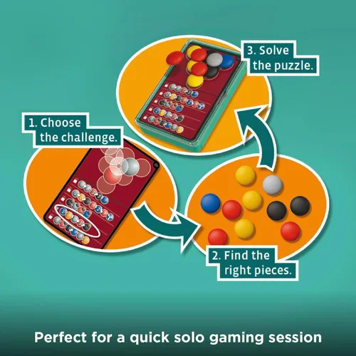 Vista 6 de Dimension: The Brain Game to Go - Juego de rompecabezas de apilamiento 3D con 200 desafíos y 4 niveles de dificultad para edades de 8 años