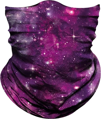 Vista 29 de Obacle Bandana sin costuras, máscara facial rave, para mujeres y hombres, para protección contra el polvo, el viento y el sol