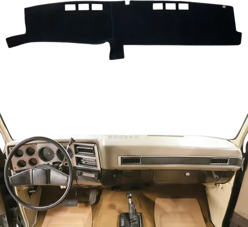 Vista 53 de Cubierta de tablero Tapete de salpicadero Compatible con Chevy Cruze 2015-2011 (para transmisión en la izquierda), Alfombra de salpicadero de coche