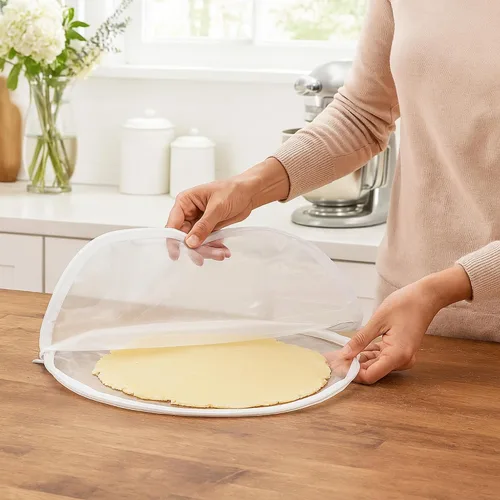 Vista 4 de Mrs. Anderson's Baking Easy No-Mess - Bolsa para hacer corteza para tartas, sin BPA, 11 pulgadas, juego de 2
