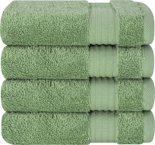 Vista 120 de Cotton Paradise Juego de 2 toallas turcas de 100 % algodón, suaves, absorbentes, de secado rápido, juego de 2 toallas de baño de 35 x 70 pulgadas