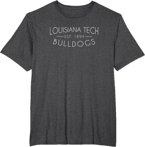 Vista 16 de Camiseta simple de Louisiana Tech Bulldogs, Negro
