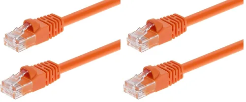 Vista 60 de Monoprice - Cable de red Ethernet Cat6 0.5 pies 24AWG 550MHz UTP de cobre desnudo, negro