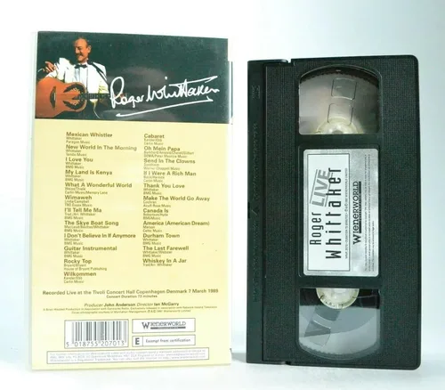 Vista 3 de Roger Whittaker Live At The Tivoli VHS