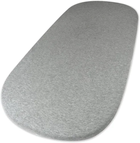 Vista 10 de HonestBaby Paquete de 2 sábanas de cuna de algodón orgánico, color blanco, talla única 2 Pack - blanco