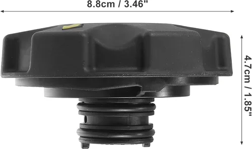 Vista 3 de ACROPIX Tapa de depósito de depósito de desbordamiento líquido para radiador de refrigerante de motor BMW E82 para E84, paquete de 1 unidad