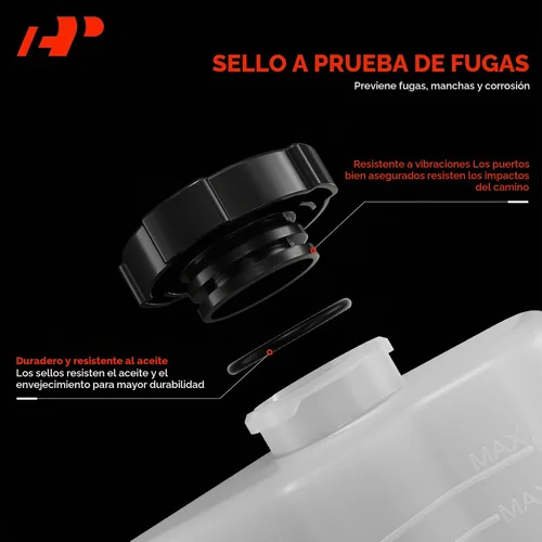 Vista 5 de Depósito de vacío térmico A-Premium A/C compatible con Ford