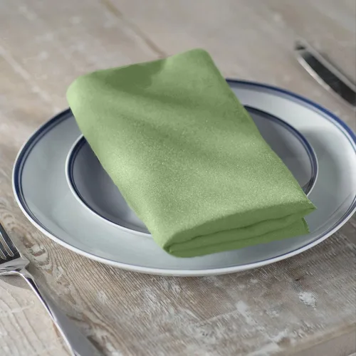 Vista 57 de LA Linen Paquete de 10 servilletas de popelina de poli, servilletas de tela suave, servilletas lavables y reutilizables, servilletas de mesa