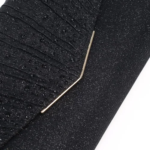Vista 9 de Bolsos de noche para mujer, con lentejuelas y purpurina para mujer, bolso de mano brillante, bolso formal para boda, fiesta, baile de graduación