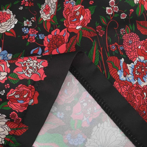 Vista 6 de Women Sweatpants Pants Boho Pants Print Pants Waist Fold Yoga Casual for Women Wide High Vintage Pants for Women