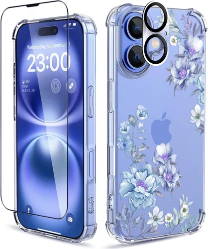 Vista 74 de Funda para iPhone 13 y iPhone 14 (6.1 pulgadas), funda protectora delgada de poliuretano termoplástico suave a prueba de golpes, bonito