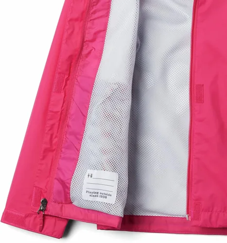 Vista 3 de Columbia, chamarra Arcadia impermeable y transpirable para niña., Arcadia - chamarra impermeable y transpirable, XS