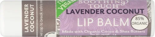 Vista 2 de Soothing Touch Bálsamo labial coco lima, paquete de 3