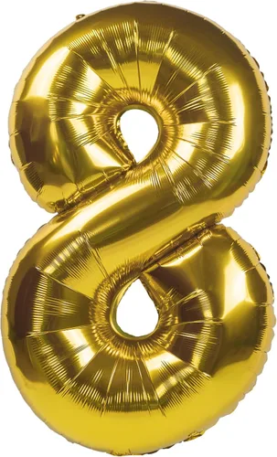 Vista 15 de Globos gigantes de 32 pulgadas para fiestas de cumpleaños (número dorado 0)