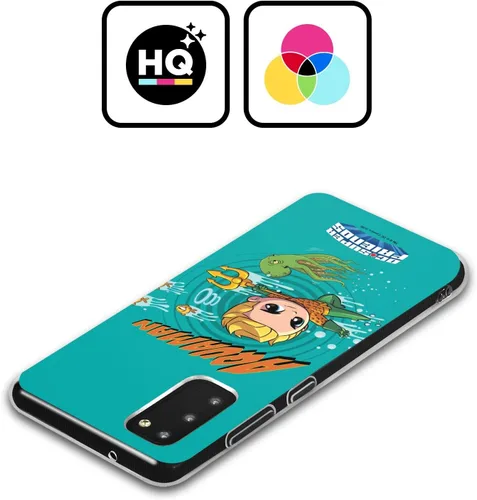 Vista 2 de Head Case Designs Officially Licensed Super Friends DC Comics Aquaman Toddlers Composed Art Gel Case [Military Grade Protection] Compatible with