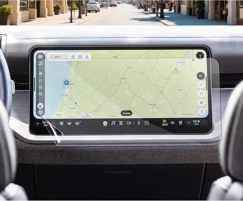 Vista 37 de SXCY Protector de pantalla para Jeep Wagoneer S 2025 (6 unidades) [GPS+Dash+pantalla central, nano] para Jeep Wagoneer S 2025, protector de pantalla