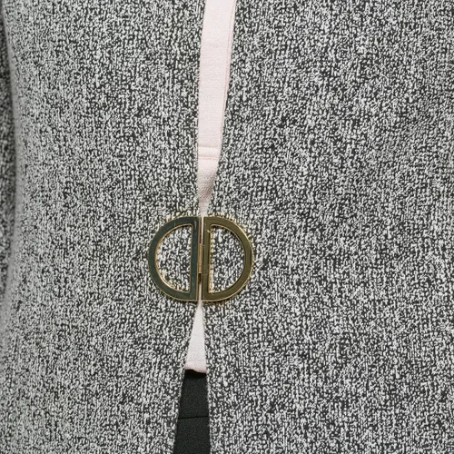 Vista 5 de DKNY Chaqueta con detalle de monograma metálico para mujer