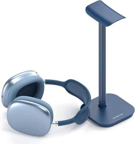 Vista 13 de Soporte para Auriculares, Soporte para Auriculares de Escritorio con Base Pesada, Soporte de Escritorio para Auriculares de Aluminio para Gaming