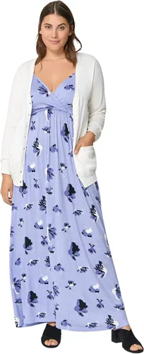 Vista 5 de ellos Vestido largo de punto para mujer de talla grande
