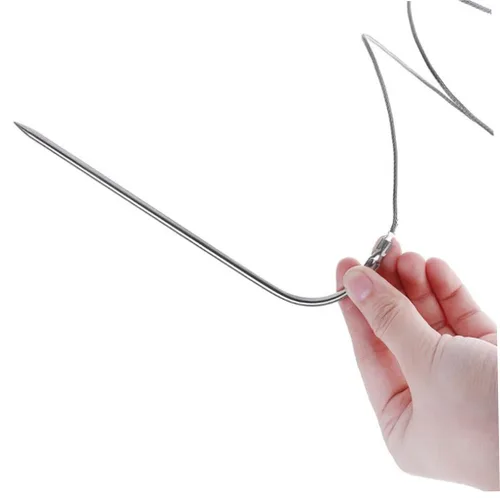Vista 5 de Meat Thermometer Probe Replacement BBQ Meat Temperature Probe 3.5mm Plug Digital Probes