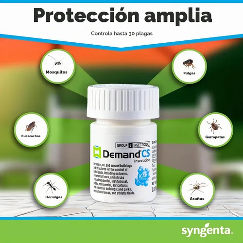 Vista 4 de Syngenta 76623 Demand CS-0.8oz Concentrado de insecticida