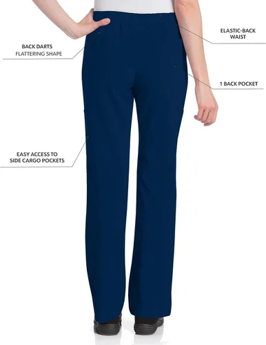 Vista 3 de Urbane Performance 9312 - Pantalones cargo elásticos de 6 piezas para mujer