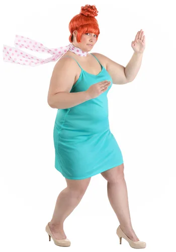 Vista 3 de Disfraz de Mujer Talla Plus Lucy Wilde de Mi Villano Favorito Multicolor