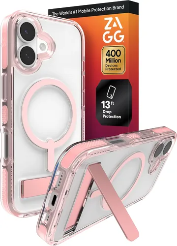 Vista 20 de ZAGG Gear4 Santa Cruz Snap Case para Apple iPhone 14, protección contra caídas D30 de hasta 13 pies (4 m), compatible con carga inalámbrica, parte