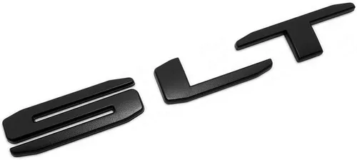Vista 3 de 1 Pieza Emblema Logo SLT Compuerta Trasera Sierra 19-21 Placa Identificación Camioneta Repuesto para SLT (Cromo)