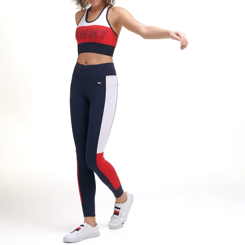 Vista 2 de Tommy Hilfiger Legging con bandera de alto rendimiento para mujer