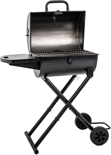 Vista 2 de Char-Griller E1816 King-Griller Gambler - Parrilla de carbón portátil en color negro