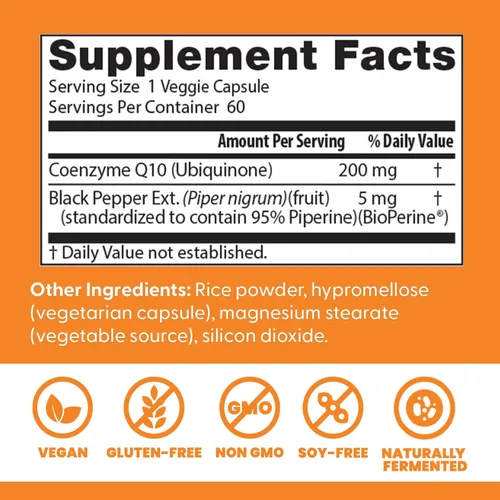 Vista 4 de CoQ10 de alta absorción de Doctor's Best. (0.007 oz), DRB-00111, 1, 1