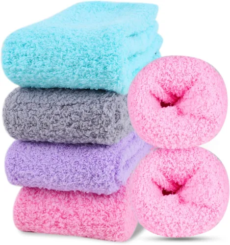 Vista 5 de Funny Fall Fuzzy Socks in Cupcake Packaging Crazy If You Can Read This Comfy Socks Christmas Gifts for Her
