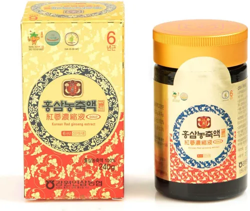 Vista 9 de Gangwoninsam ] Extracto de ginseng rojo coreano de oro, 4.23 onzas líquidas. Nuevo diseño de paquete, contiene extracto de raíz de ginseng rojo