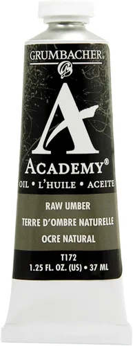 Vista 10 de Grumbacher Academy Pintura al óleo, 1.3 fl oz/1.25 oz, Siena quemada