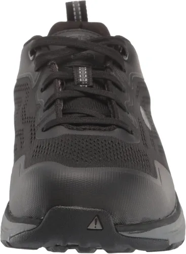 Vista 2 de KEEN Utility Zapatillas de trabajo industriales Sparta 2 de punta baja suave ESD para hombre, Gris negro (Steel GreyBlack), 9.5 Wide