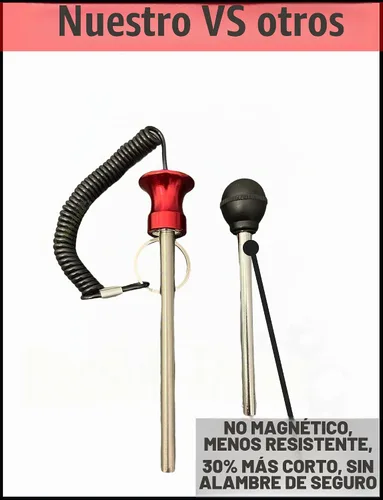 Vista 4 de Pasador universal de pila de peso para gimnasio comercial o gimnasio en Rojo