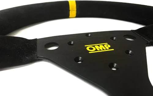 Vista 3 de OMP Volante 320 SP Negro Grip Centro Plata