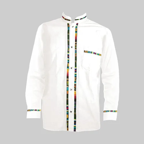 Vista 2 de Camisas de manga larga para hombre, hechas en México, varios