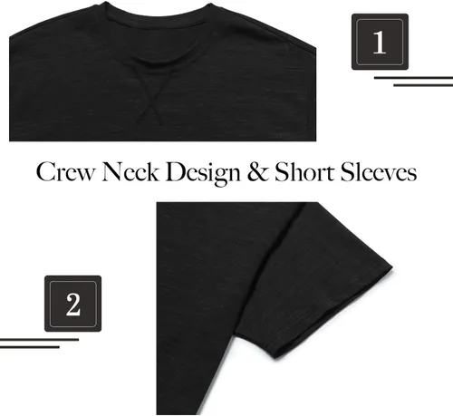 Vista 3 de LETAOTAO Camiseta hipster de línea larga para hombre, corte caído, festoneada, cola larga, ajustada, culturismo, gimnasio, entrenamiento muscular