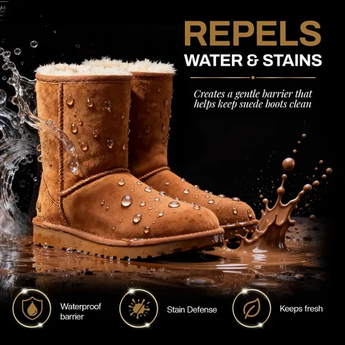 Vista 3 de Protect Shoe Protector Spray - 6.7 OZ Waterproofing Spray Rain & Stain Waterproof Nano Protection for Leather, Suede, Sneaker