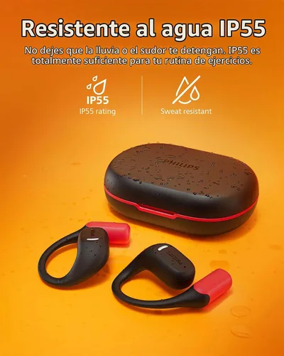 Vista 7 de Philips Auriculares de conducción de aire A6709, auriculares Bluetooth inalámbricos verdaderos, ajuste de oreja abierta, sonido de calidad, llamada