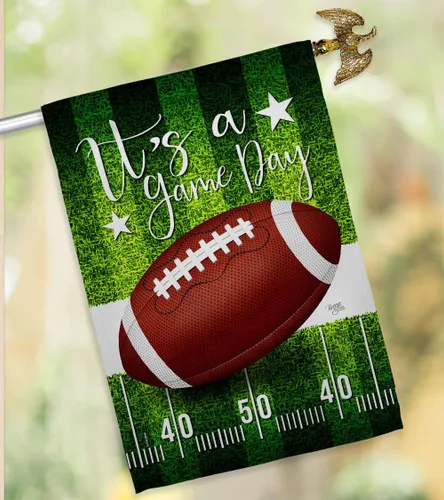 Vista 10 de Decoración del Super Bowl 2023 para decoración del hogar, arte de pared para habitación, patio, porche, césped, jardín, bandera, poste, tapiz al
