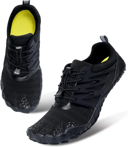 Vista 4 de L-RUN - Calzado acuático para mujer y hombre, calzado atlético tipo calcetín que brinda sensación de estar descalzo, para senderismo, deportes