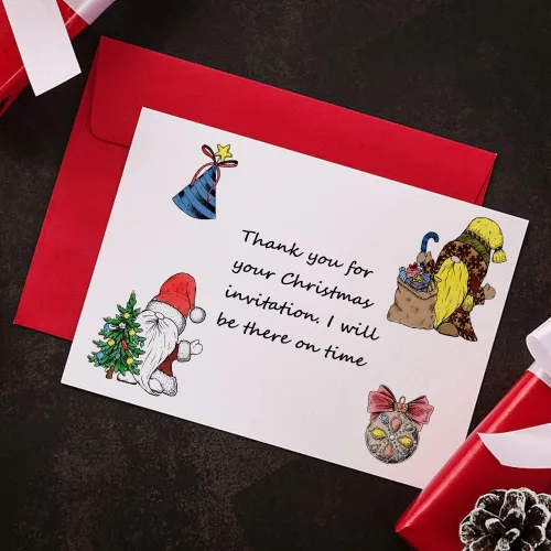 Vista 4 de Sello transparente para árbol de Navidad para hacer tarjetas y decoración de álbumes de fotos, sellos de goma de Papá Noel, bombilla de Navidad