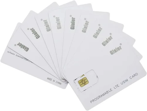 Vista 8 de Kit de programa de tarjetas LTE, herramientas y accesorios para tarjetas SIM que incluyen 1 lector de tarjetas SIM + 5 tarjetas USIM programables +