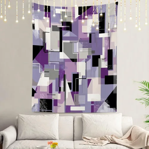 Vista 66 de Shrahala Peaceful Retreat Charming Abode Tapestry, Verdant Landscape Water Wall Hanging Hd Print Polyester Backdrop For Dorm Room Bedroom 30 X 40 In