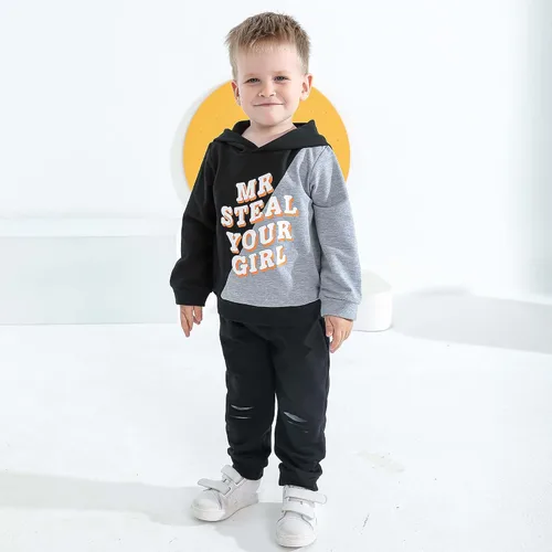 Vista 2 de Ropa para niño pequeño, traje de bebé, sudadera de algodón para niños, sudadera de algodón, ropa de otoño e invierno para niños